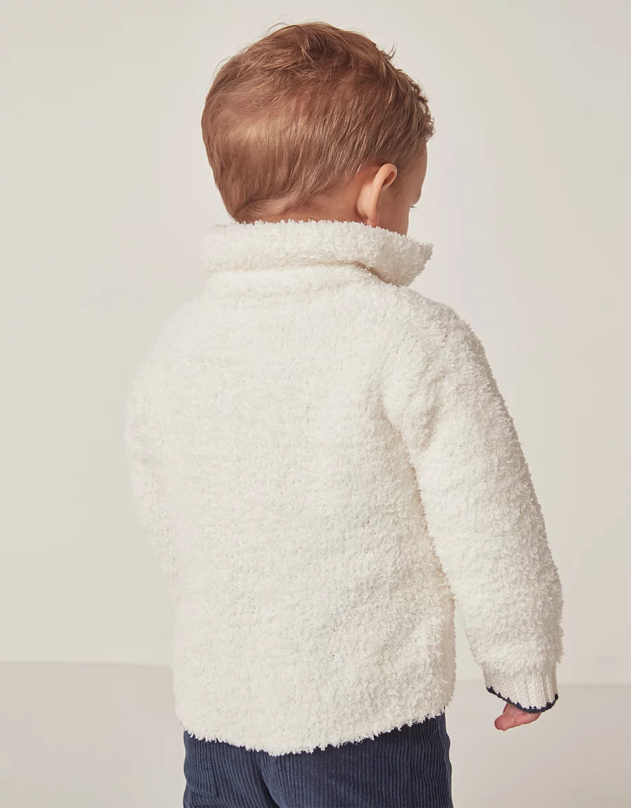 Recycled Borg Collared Jumper (0–6yrs)