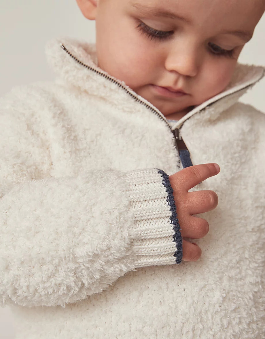 Recycled Borg Collared Jumper (0–6yrs)